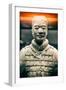 China 10MKm2 Collection - Instants Of Series - Terracotta Warriors-Philippe Hugonnard-Framed Photographic Print