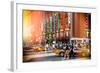 China 10MKm2 Collection - Instants Of Series - Yellow Cabs-Philippe Hugonnard-Framed Photographic Print