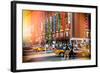 China 10MKm2 Collection - Instants Of Series - Yellow Cabs-Philippe Hugonnard-Framed Photographic Print