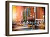 China 10MKm2 Collection - Instants Of Series - Yellow Cabs-Philippe Hugonnard-Framed Photographic Print