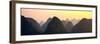 China 10MKm2 Collection - Karst Mountains at sunset - Yangshuo-Philippe Hugonnard-Framed Photographic Print