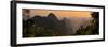 China 10MKm2 Collection - Karst Mountains at sunset - Yangshuo-Philippe Hugonnard-Framed Photographic Print