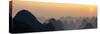 China 10MKm2 Collection - Karst Mountains at sunset - Yangshuo-Philippe Hugonnard-Stretched Canvas