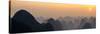 China 10MKm2 Collection - Karst Mountains at sunset - Yangshuo-Philippe Hugonnard-Stretched Canvas