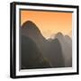 China 10MKm2 Collection - Karst Mountains at Sunset - Yangshuo-Philippe Hugonnard-Framed Photographic Print