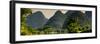 China 10MKm2 Collection - Karst Mountains at sunset - Yangshuo-Philippe Hugonnard-Framed Photographic Print