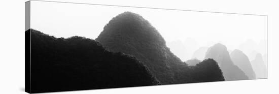 China 10MKm2 Collection - Karst Mountains at sunset - Yangshuo-Philippe Hugonnard-Stretched Canvas