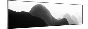 China 10MKm2 Collection - Karst Mountains at sunset - Yangshuo-Philippe Hugonnard-Mounted Photographic Print