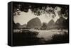 China 10MKm2 Collection - Karst Mountains - Yangshuo-Philippe Hugonnard-Framed Stretched Canvas
