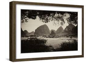 China 10MKm2 Collection - Karst Mountains - Yangshuo-Philippe Hugonnard-Framed Photographic Print