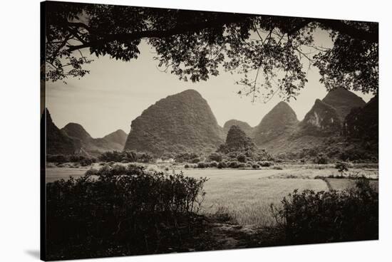 China 10MKm2 Collection - Karst Mountains - Yangshuo-Philippe Hugonnard-Stretched Canvas