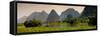 China 10MKm2 Collection - Karst Moutains in Yangshuo-Philippe Hugonnard-Framed Stretched Canvas