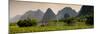 China 10MKm2 Collection - Karst Moutains in Yangshuo-Philippe Hugonnard-Mounted Photographic Print