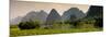 China 10MKm2 Collection - Karst Moutains in Yangshuo-Philippe Hugonnard-Mounted Photographic Print