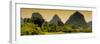 China 10MKm2 Collection - Karst Moutains in Yangshuo-Philippe Hugonnard-Framed Photographic Print