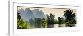 China 10MKm2 Collection - Karst Moutains in Yangshuo-Philippe Hugonnard-Framed Photographic Print