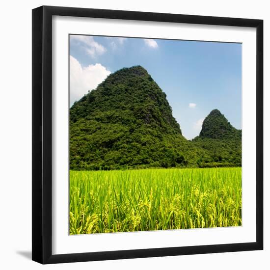 China 10MKm2 Collection - Karst Moutains in Yangshuo-Philippe Hugonnard-Framed Photographic Print