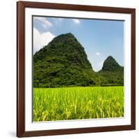 China 10MKm2 Collection - Karst Moutains in Yangshuo-Philippe Hugonnard-Framed Photographic Print