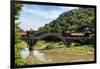 China 10MKm2 Collection - Leshan Giant Buddha Bridge-Philippe Hugonnard-Framed Photographic Print