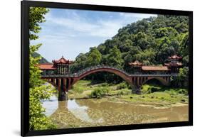 China 10MKm2 Collection - Leshan Giant Buddha Bridge-Philippe Hugonnard-Framed Photographic Print