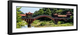 China 10MKm2 Collection - Leshan Giant Buddha Bridge-Philippe Hugonnard-Framed Photographic Print