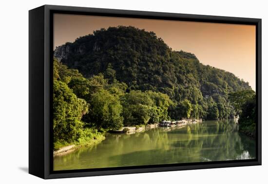 China 10MKm2 Collection - Li River Guilin-Philippe Hugonnard-Framed Stretched Canvas