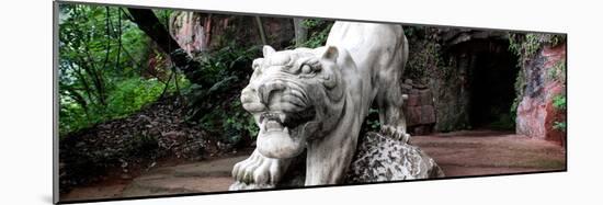 China 10MKm2 Collection - Lion - Buddhist Sculpture-Philippe Hugonnard-Mounted Photographic Print