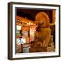 China 10MKm2 Collection - Lion Stands Guard-Philippe Hugonnard-Framed Photographic Print