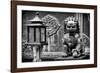China 10MKm2 Collection - Lion Statue - Forbidden City-Philippe Hugonnard-Framed Photographic Print
