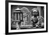 China 10MKm2 Collection - Lion Statue - Forbidden City-Philippe Hugonnard-Framed Photographic Print