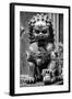 China 10MKm2 Collection - Lion Statue - Forbidden City-Philippe Hugonnard-Framed Photographic Print