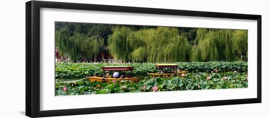 China 10MKm2 Collection - Lotus Lake - Beijing-Philippe Hugonnard-Framed Photographic Print
