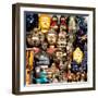 China 10MKm2 Collection - Market Buddhas-Philippe Hugonnard-Framed Photographic Print