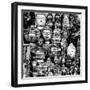 China 10MKm2 Collection - Market Buddhas-Philippe Hugonnard-Framed Photographic Print