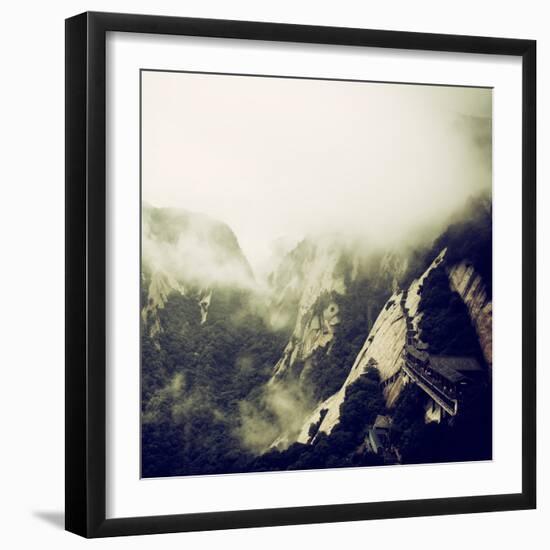 China 10MKm2 Collection - Mount Huashan - Shaanxi-Philippe Hugonnard-Framed Photographic Print