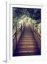 China 10MKm2 Collection - Mountain Woooden Staircase-Philippe Hugonnard-Framed Photographic Print