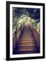 China 10MKm2 Collection - Mountain Woooden Staircase-Philippe Hugonnard-Framed Photographic Print