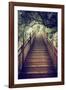 China 10MKm2 Collection - Mountain Woooden Staircase-Philippe Hugonnard-Framed Photographic Print