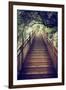 China 10MKm2 Collection - Mountain Woooden Staircase-Philippe Hugonnard-Framed Photographic Print