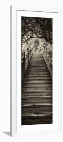 China 10MKm2 Collection - Mountain Woooden Staircase-Philippe Hugonnard-Framed Photographic Print