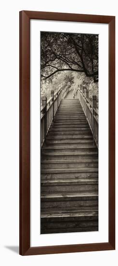 China 10MKm2 Collection - Mountain Woooden Staircase-Philippe Hugonnard-Framed Photographic Print