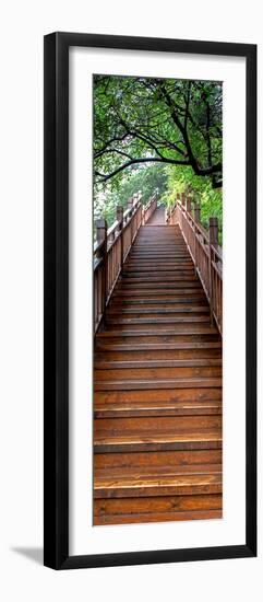 China 10MKm2 Collection - Mountain Woooden Staircase-Philippe Hugonnard-Framed Photographic Print