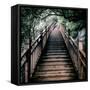 China 10MKm2 Collection - Mountain Woooden Staircase-Philippe Hugonnard-Framed Stretched Canvas