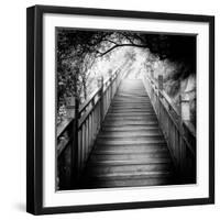 China 10MKm2 Collection - Mountain Woooden Staircase-Philippe Hugonnard-Framed Photographic Print