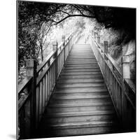 China 10MKm2 Collection - Mountain Woooden Staircase-Philippe Hugonnard-Mounted Photographic Print