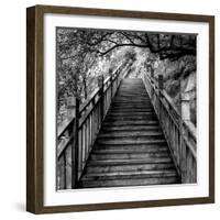 China 10MKm2 Collection - Mountain Woooden Staircase-Philippe Hugonnard-Framed Photographic Print