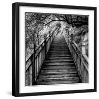 China 10MKm2 Collection - Mountain Woooden Staircase-Philippe Hugonnard-Framed Photographic Print