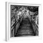 China 10MKm2 Collection - Mountain Woooden Staircase-Philippe Hugonnard-Framed Photographic Print