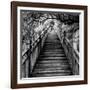 China 10MKm2 Collection - Mountain Woooden Staircase-Philippe Hugonnard-Framed Photographic Print