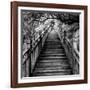 China 10MKm2 Collection - Mountain Woooden Staircase-Philippe Hugonnard-Framed Photographic Print